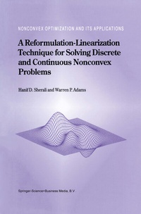 Abbildung von: A Reformulation-Linearization Technique for Solving Discrete and Continuous Nonconvex Problems - Springer
