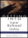 Cover: Getting into Law School Today - Peterson's Guides,U.S.