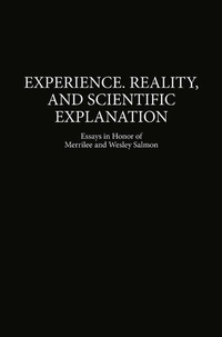 Enlarge image Cover: Experience, Reality, and Scientific Explanation - Springer