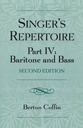 Cover: The Singer's Repertoire, Part IV - Scarecrow Press