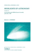 Cover: Highlights of Astronomy Volume 11B - Kluwer Academic Publishers
