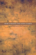 Cover: Hear, O Heavens and Listen, O Earth - Liturgical Press