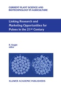 Cover: Linking Research and Marketing Opportunities for Pulses in the 21st Century - Kluwer Academic Publishers