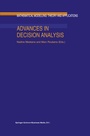 Cover: Advances in Decision Analysis - Springer