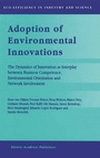 Cover: Adoption of Environmental Innovations - Springer