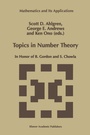 Cover: Topics in Number Theory - Kluwer Academic Publishers
