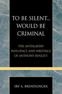 Abbildung von: To Be Silent... Would be Criminal - Scarecrow Press