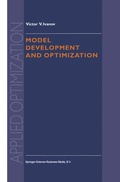 Bild: Model Development and Optimization - Kluwer Academic Publishers