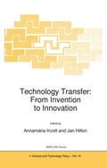 Cover: Technology Transfer: From Invention to Innovation - Springer