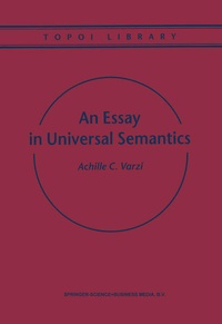 Enlarge image Cover: An Essay in Universal Semantics - Springer