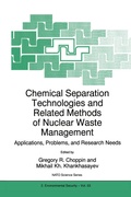 Cover: Chemical Separation Technologies and Related Methods of Nuclear Waste Management - Springer