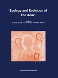 Cover: Ecology and Evolution of the Acari - Springer