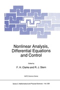 Cover: Nonlinear Analysis, Differential Equations and Control - Springer
