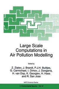 Enlarge image Cover: Large Scale Computations in Air Pollution Modelling - Kluwer Academic Publishers