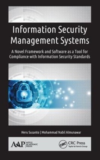 Enlarge image Cover: Information Security Management Systems - Apple Academic Press Inc.