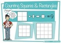 Cover: Without Words - Counting Squares Poster - Tarquin