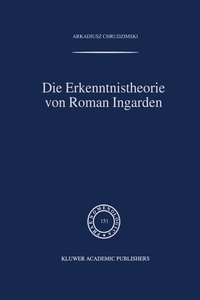 Abbildung von: Die Erkenntnistheorie von Roman Ingarden - Springer