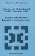 Cover: Analytic and Geometric Inequalities and Applications - Springer