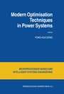 Cover: Modern Optimisation Techniques in Power Systems - Springer