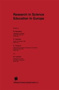 Abbildung von: Research in Science Education in Europe - Springer