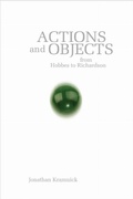 Cover: Actions and Objects from Hobbes to Richardson - Stanford University Press