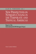 Bild: New Perspectives on Nitrogen Cycling in the Temperate and Tropical Americas - Kluwer Academic Publishers