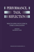 Cover: Performance, Talk, Reflection - Springer