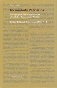 Abbildung von: Incunabula Patristica - Hiersemann, A