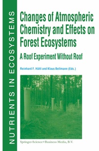 Abbildung von: Changes of Atmospheric Chemistry and Effects on Forest Ecosystems - Springer