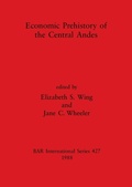 Cover: Economic prehistory of the Central Andes - BAR Publishing