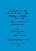 Cover: Excavations at the Mesolithic site on West Heath, Hampstead 1976 - 1981 - BAR Publishing