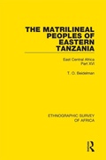 Cover: The Matrilineal Peoples of Eastern Tanzania (Zaramo, Luguru, Kaguru, Ngulu) - Routledge