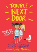 Cover: Trouble Next Door - Bloomsbury Childrens Books