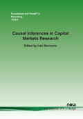 Cover: Causal Inferences in Capital Markets Research - now publishers Inc