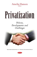 Cover: Privatization - Nova Science Publishers