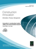 Cover: Innovation in construction health, safety and environmental research - Emerald Group Publishing Limited