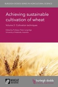 Cover: Achieving sustainable cultivation of wheat Volume 2 - Burleigh Dodds Science Publishing