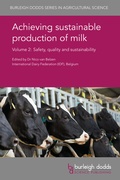 Cover: Achieving sustainable production of milk Volume 2 - Burleigh Dodds Science Publishing