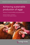 Cover: Achieving sustainable production of eggs Volume 2 - Burleigh Dodds Science Publishing