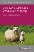 Cover: Achieving sustainable production of sheep - Burleigh Dodds Science Publishing