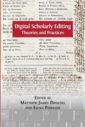 Cover: Digital Scholarly Editing - Open Book Publishers