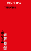 Cover: Theophania - Vittorio Klostermann Verlag