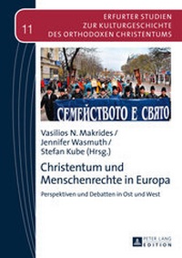 Abbildung von: Christentum und Menschenrechte in Europa - Peter Lang Verlag
