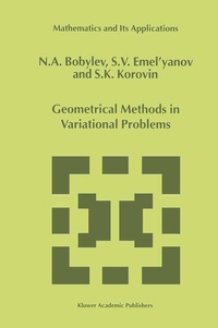 Abbildung von: Geometrical Methods in Variational Problems - Kluwer Academic Publishers
