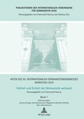 Cover: Akten des XII. Internationalen Germanistenkongresses Warschau 2010 - Peter Lang Verlag