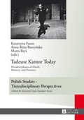Cover: Tadeusz Kantor Today - Peter Lang Verlag