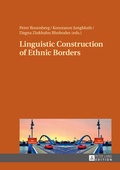 Cover: Linguistic Construction of Ethnic Borders - Peter Lang Verlag
