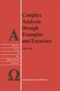 Cover: Complex Analysis through Examples and Exercises - Kluwer Academic Publishers