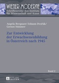 Cover: Zur Entwicklung der Erwachsenenbildung in &Ouml;sterreich nach 1945 - Peter Lang Verlag
