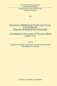 Abbildung von: Judaeo-Christian Intellectual Culture in the Seventeenth Century - Springer